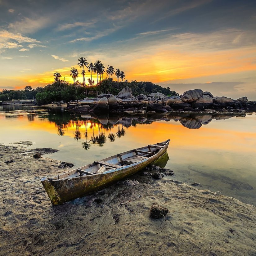 Sunset on Bintan Island