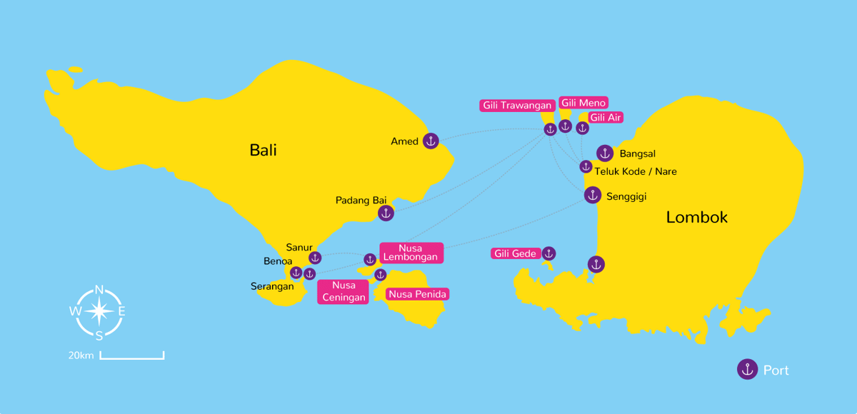 Scoot Fast Cruises - from Sanur to Nusa Lembongan, Senggigi (Lombok) and Gili Islands photo 