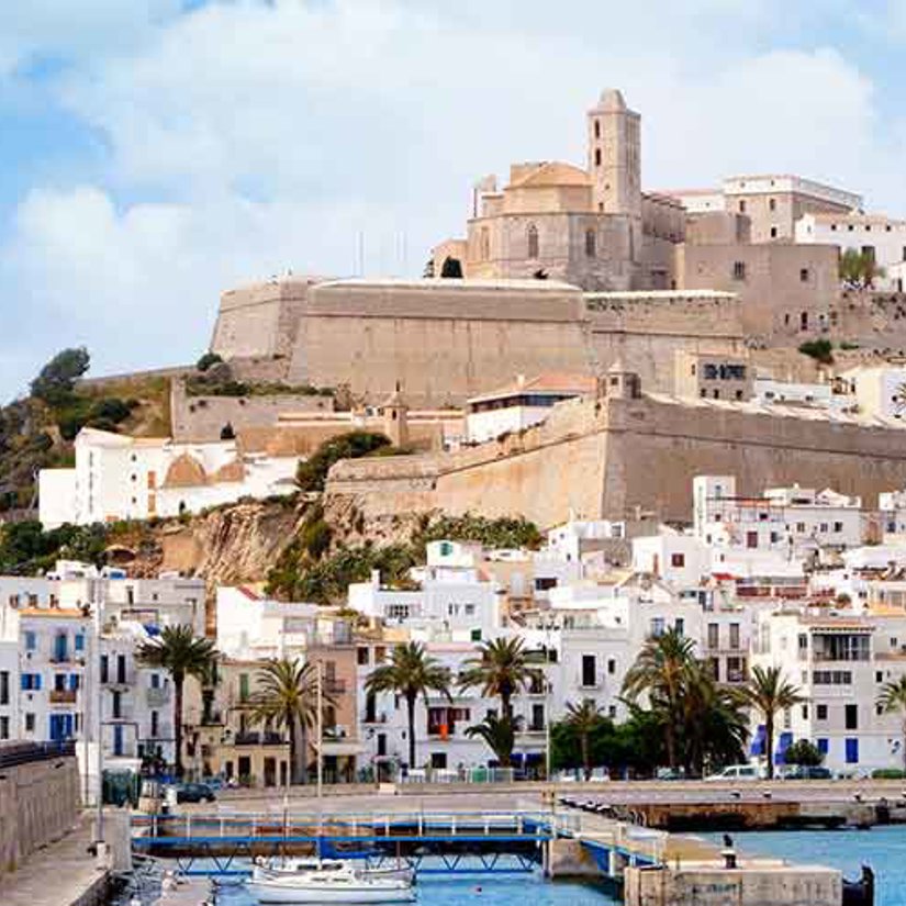 Old Town Ibiza - castell de Eivissa