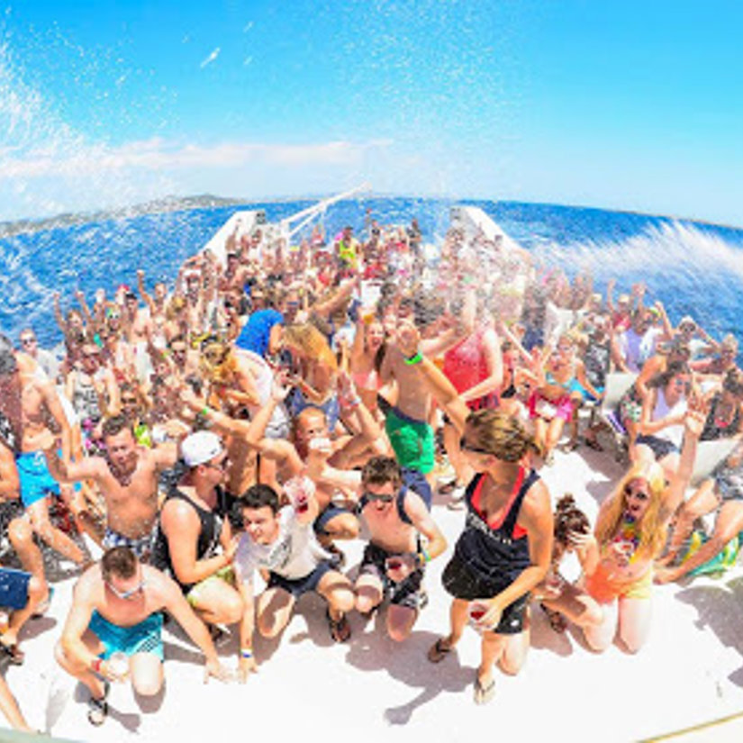 Boat party Ibiza