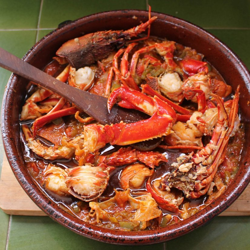 Lobster stew - Calderta de Langosta