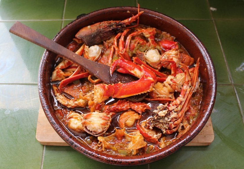 Lobster stew - Calderta de Langosta