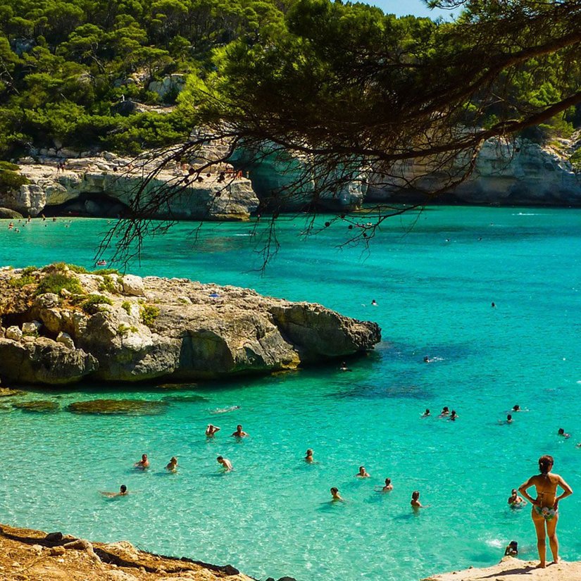 Secret beaches in Menorca