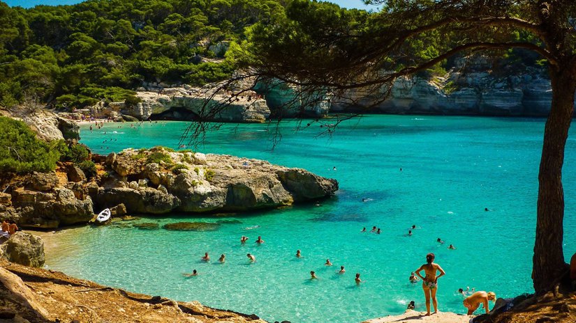Secret beaches in Menorca