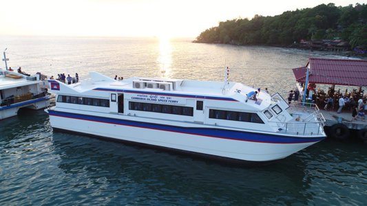 Fast boat Island Speed Ferry ship